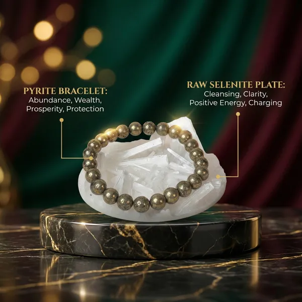 The_Akshaya_Band_|_Grade-A_Peru_Pyrite_for_Infinite_Wealth_(+_FREE_Selenite_Plate)