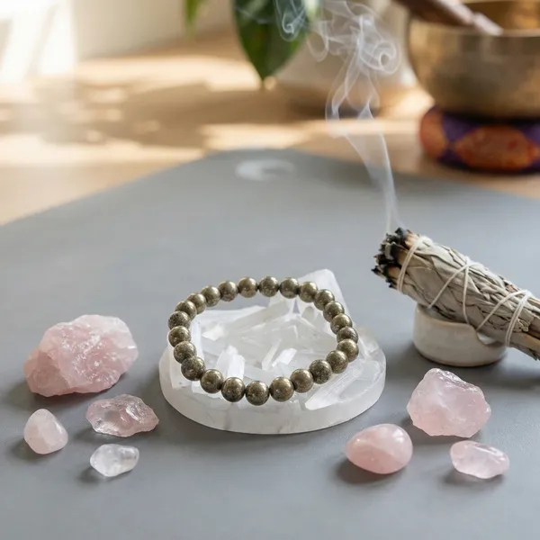 The_Akshaya_Band_|_Grade-A_Peru_Pyrite_for_Infinite_Wealth_(+_FREE_Selenite_Plate)