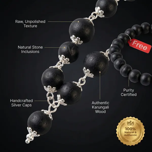 The_Raj-Akshaya_Master_Set_|_Premium_4-Piece_Silver_Karungali_&_Pyrite_Wealth_Bundle