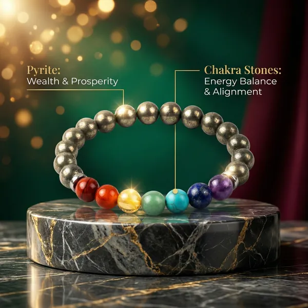 The_Chakravarthi_Band_|_Grade-A_7_Chakra_&_Peru_Pyrite_for_Alignment_&_Abundance