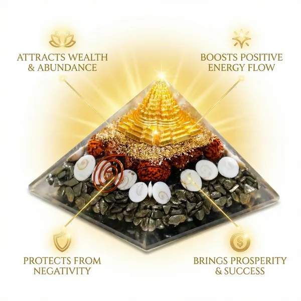 The_Shri-Varchas_Matrix_|_Authentic_Shri_Yantra,_Gomati_Chakra_&_Pyrite_Pyramid_for_Vastu_&_Wealth