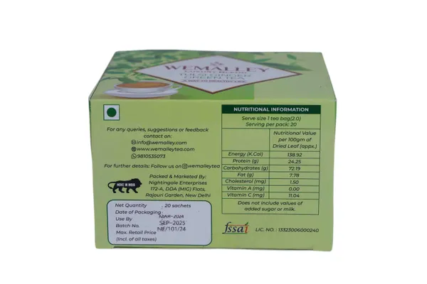 Wemalley_Luxury_Tulsi_Ginger_Green_Tea_And_Lavender_Lemon_Green_Tea_Pack_Of_2