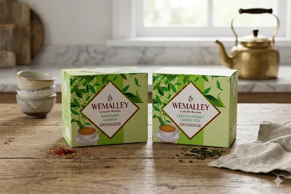 Wemalley_Luxury_Blend_Lemon_Honey_Green_Tea_And_Luxury_Blend_Kashmiri_Kahwa_Green_Tea_Pack_Of_2