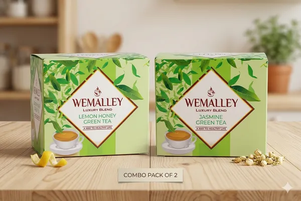 Wemalley_Jasmine_Green_Tea_And_Luxury_Blend_Lemon_Honey_Green_Tea_Pack_Of_2