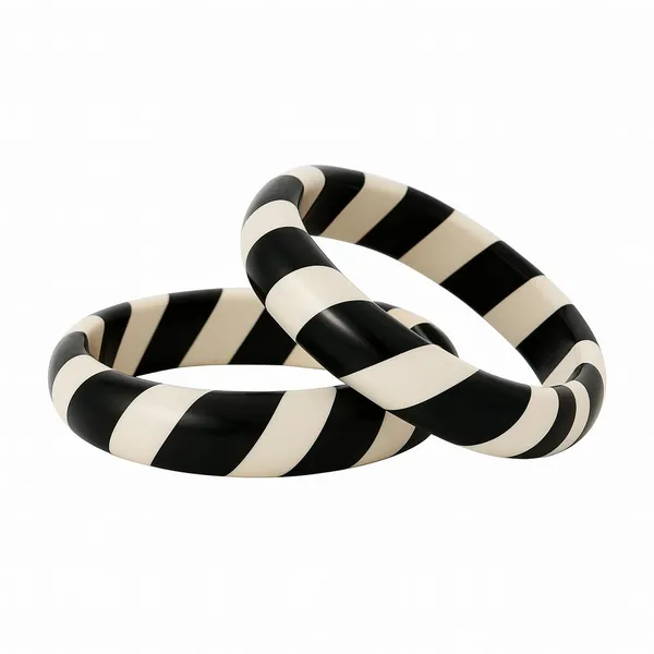 Black_And_White_Lac_|_Natural_Insect_Create_Resin_Bangles_For_Womens