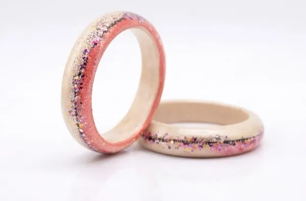 Pink_And_Beige_Lac_|_Natural_Insect_Create_Resin_Bangles_For_Womens
