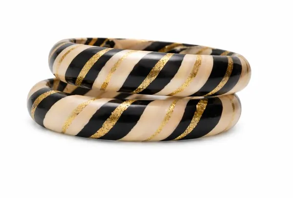 Black_And_Beige_Lac_|_Natural_Insect_Create_Resin_Bangles_For_Womens