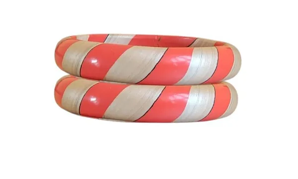 Orange_And_White_Lac_|_Natural_Insect_Create_Resin_Bangles_For_Womens