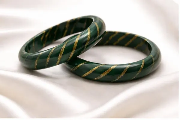 Green_Lac_|_Natural_Insect_Create_Resin_Bangles_For_Girls