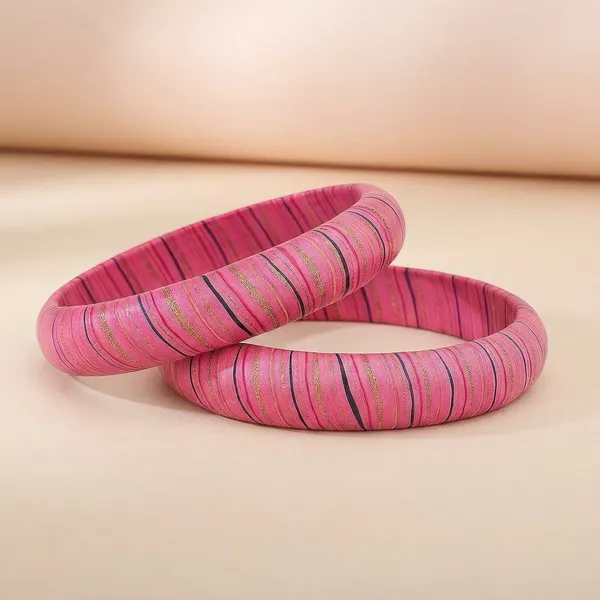 Pink_Lac_|_Natural_Insect_Create_Resin_Bangles_For_Womens