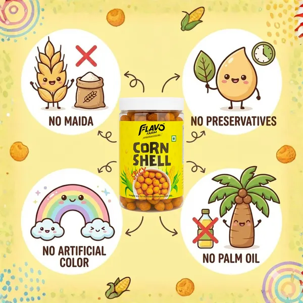 FlavoFarm_Corn_Shell_Snacks_-_Healthy_Crunchy_Corn_130g