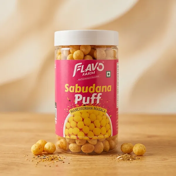 Sabudana_Puff_-_Manchurian_Masala