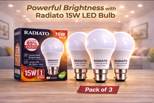 Radiato_15W_LED_Bulb_Pack_of_3_|_B22_Base_|_Cool_Day_Light_(6500K)_|_High_Brightness_|_Energy_Saving_85%_|_Long_Life_25,000_Hours_|_Made_in_India_|_Home_&_Office_Use