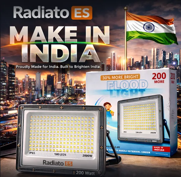 RADIATO_ES_200W_DOB_LED_Flood_Light_|_IP65_Waterproof_Outdoor_Light_|_Aluminium_Body_|_High_Brightness_6500K_Cool_White_|_Energy_Efficient_|_2_Year_Warranty_|_Direct_from_Manufacturer