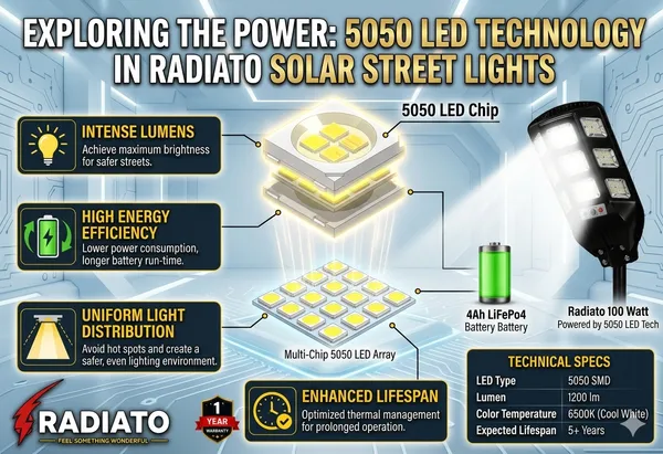 Radiato_ES_100W_Solar_Street_Light_|_5050_LED_Technology_|_High_Brightness_|_IP65_Waterproof_|_Remote_Control_|_1_Year_Warranty