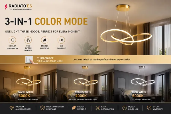 Radiato_ES_3-in-1_LED_Pendant_Light_–_Premium_Gold_Modern_Hanging_Light_with_Adjustable_Color_Modes.Code_:YH003GD