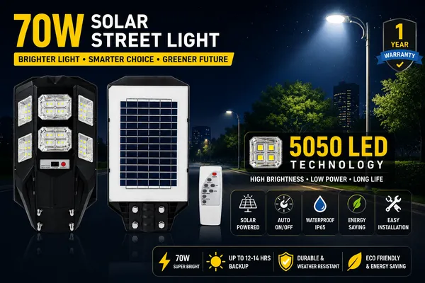 Radiato_ES_70W_Solar_Street_Light_|_5050_LED_Technology_|_High_Brightness_|_IP65_Waterproof_|_Remote_Control_|_1_Year_Warranty