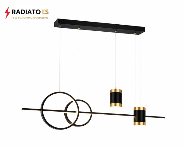 Radiato_ES_Modern_LED_Pendant_Light_–_3_in_1_Color_Mode_(Warm,_Natural,_Cool_White)_|_Premium_Aluminium_Black_Hanging_Light_for_Dining_&_Living_Spaces(CODE:AD2496BK))
