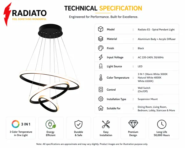 Radiato_ES_Premium_LED_Pendant_Light_–_3_in_1_Color_Mode_|_Aluminium_Body_Black_Finish_Modern_Hanging_Light_for_Dining_&_Living_Room.