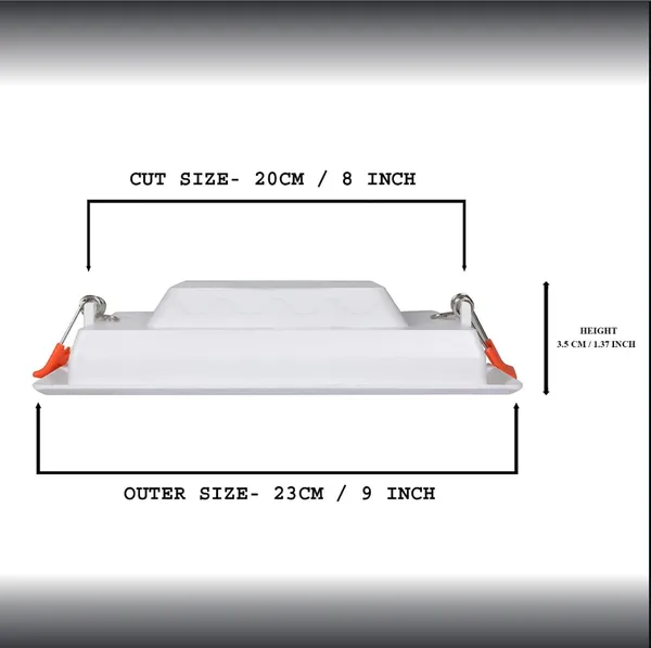 Radiato_ES®_25W_LED_Panel_Light_Square_|_Directly_from_Manufacturer_|_POP_Ceiling_Light_with_Inbuilt_Driver_|_Energy_Efficient_|_2_Year_Warranty_|_Home_&_Office_Indoor