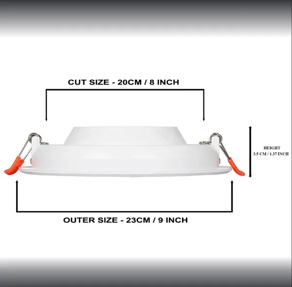 Radiato_ES®_25W_LED_Panel_Light_Round_|_Directly_from_Manufacturer_|_POP_Ceiling_Light_with_Inbuilt_Driver_|_Energy_Efficient_|_2_Year_Warranty_|_Home_&_Office_Indoor