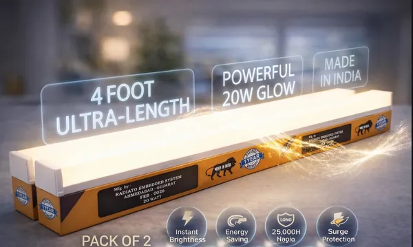 Radiato_20W_LED_Batten_Light_4_Feet_(Pack_of_2)_|_High_Brightness_Tube_Light_|_Energy_Saving_|_Long_Life_|_Easy_Installation_|_Made_in_India
