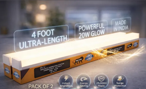 Radiato_20W_LED_Batten_Light_4_Feet_(Pack_of_2)_|_High_Brightness_Tube_Light_|_Energy_Saving_|_Long_Life_|_Easy_Installation_|_Made_in_India