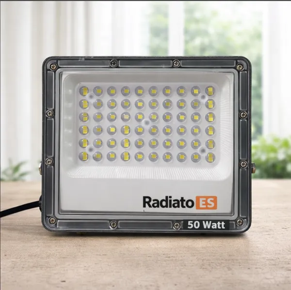 RADIATO_ES_50W_DOB_LED_Flood_Light_|_IP65_Waterproof_Outdoor_Light_|_Aluminium_Body_|_High_Brightness_6500K_Cool_White_|_Energy_Efficient_|_2_Year_Warranty_|_Direct_from_Manufacturer