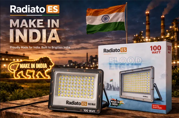RADIATO_ES_100W_DOB_LED_Flood_Light_|_IP65_Waterproof_Outdoor_Light_|_Aluminium_Body_|_High_Brightness_6500K_Cool_White_|_Energy_Efficient_|_2_Year_Warranty_|_Direct_from_Manufacturer