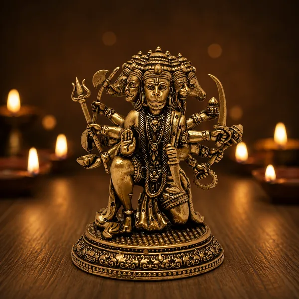 Panchmukhi_Hanuman_Brass_Idol_-_Five-Faced_Statue_For_Pooja_And_Home_Decor