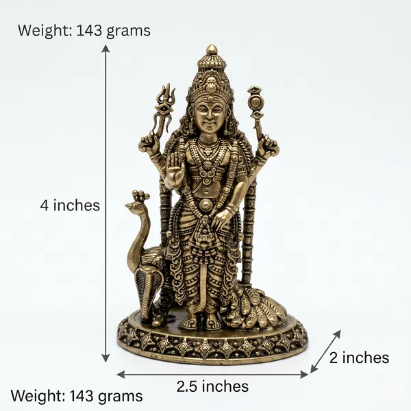 Brass_Murugan_Statue_With_Peacock_-_Traditional_Hindu_Deity_Idol_For_Pooja_And_Home_Decor