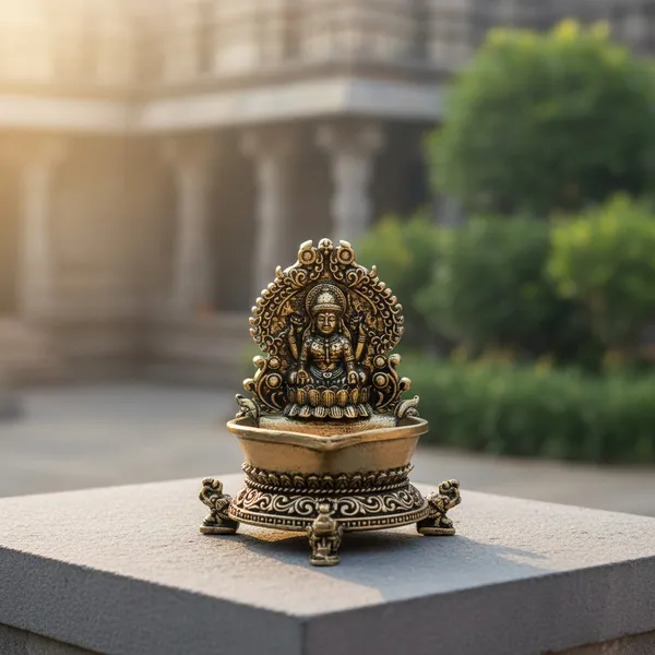 Brass_Goddess_Lakshmi_Diya_-_Decorative_Oil_Lamp_With_Ornate_Prabhavali