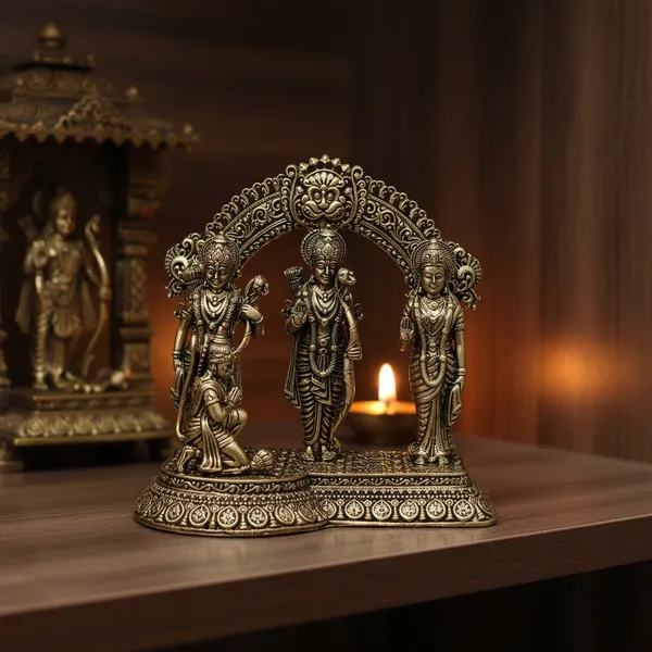 Brass_Ram_Darbar_Idol_With_Decorative_Arch_-_Hindu_Religious_Figurine