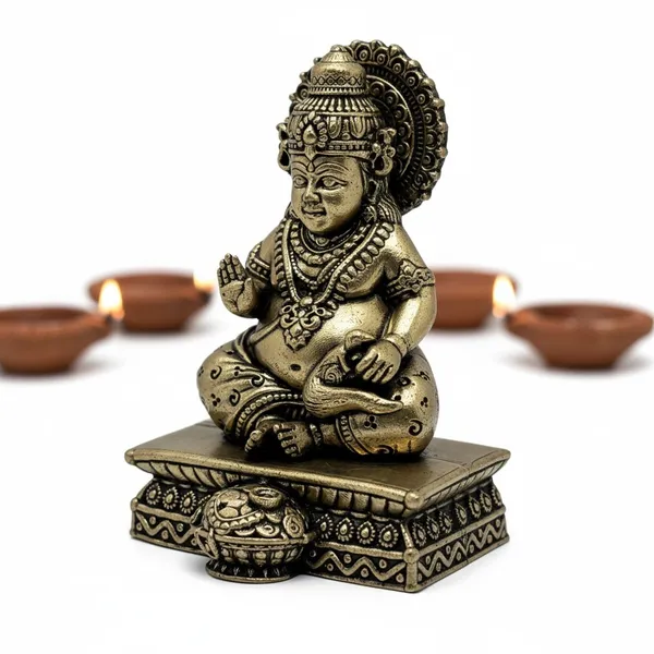 Antique_Brass_Finish_Lord_Kubera_Idol_With_Ornate_Pedestal_For_Pooja_And_Home_Decor