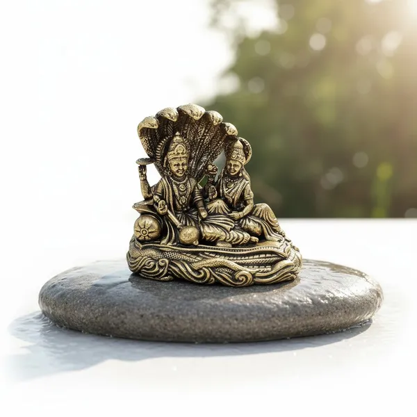 Brass_Lakshmi_Vishnu_Idol_On_Sheshnag_-_Antique_Gold_Finish
