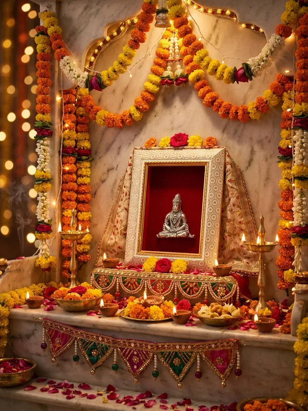 Hanuman_Sitting_Brass_Idol_Frame_with_Velvet_Background_|_8x6_Inch_|_Religious_Gift_|_Home_Mandir_Decor