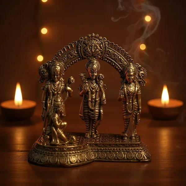 Brass_Ram_Darbar_Idol_With_Decorative_Arch_-_Hindu_Religious_Figurine