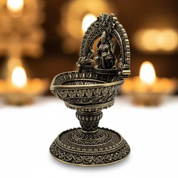 Decorative_Brass_Diya_Stand_With_Deity_Idol_-_Traditional_Pooja_Item