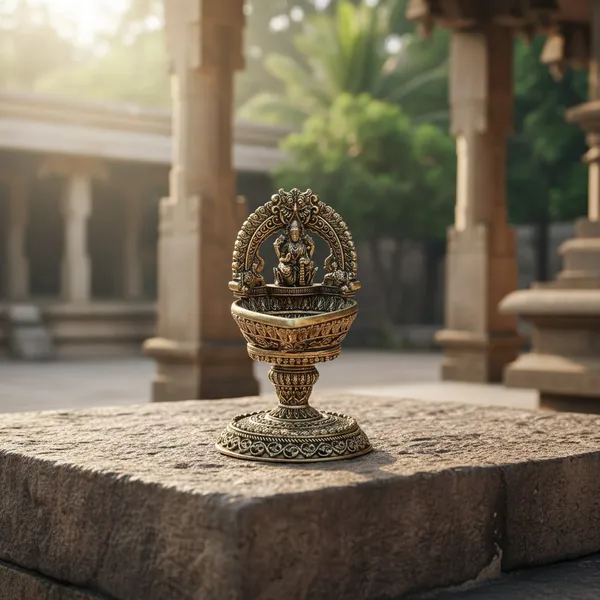Decorative_Brass_Diya_Stand_With_Deity_Idol_-_Traditional_Pooja_Item