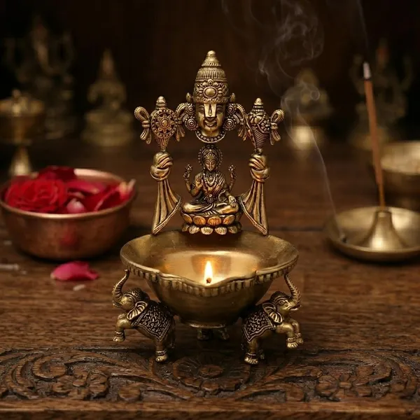 Lakshmi_Venkatesh_Diya_Stand_–_Decorative_Brass_Oil_Lamp_for_Home_Temple_&_Spiritual_Decor