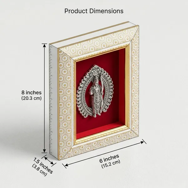 Lord_Ram_Brass_Idol_Frame_with_Velvet_Background_|_8x6_Inch_|_Religious_Gift_|_Home_Mandir_Decor