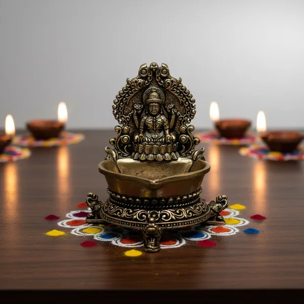 Brass_Goddess_Lakshmi_Diya_-_Decorative_Oil_Lamp_With_Ornate_Prabhavali