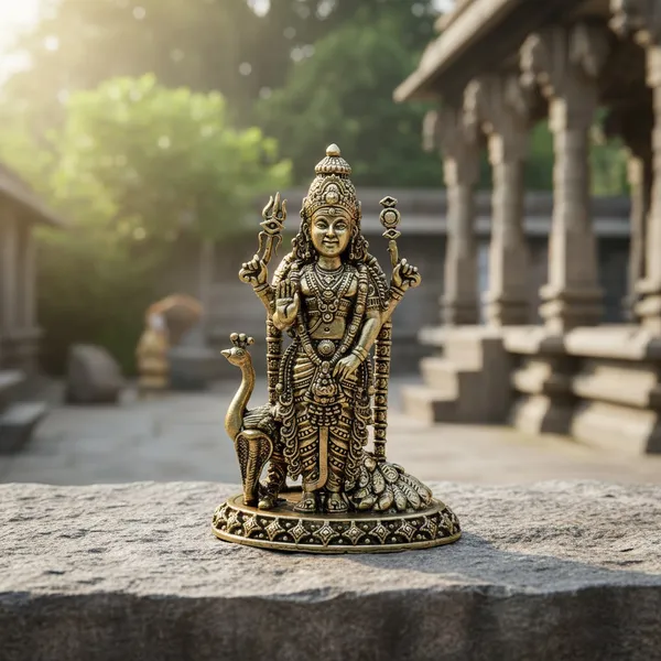 Brass_Murugan_Statue_With_Peacock_-_Traditional_Hindu_Deity_Idol_For_Pooja_And_Home_Decor