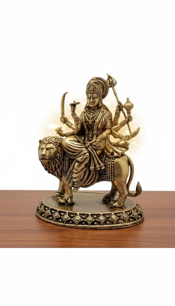 Brass_Durga_Maa_Idol_On_Lion_-_Decorative_Religious_Statue