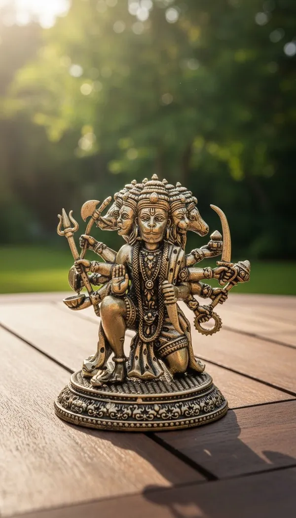 Panchmukhi_Hanuman_Brass_Idol_-_Five-Faced_Statue_For_Pooja_And_Home_Decor