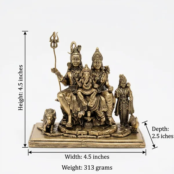 Brass_Shiv_Parivar_Idol_With_Nandi_-_Religious_Home_Decor_Statue