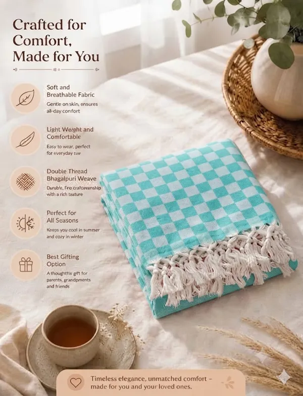 Bhagalpuri_Dull/Silk_3D_Shape_Light_Weight_Best_AC_Comforter_Silky_Chadar