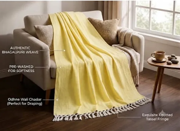 Bhagalpuri_Silk_Pure_Soft_Plain_Chadar_Very_Soft_&_Comfort_