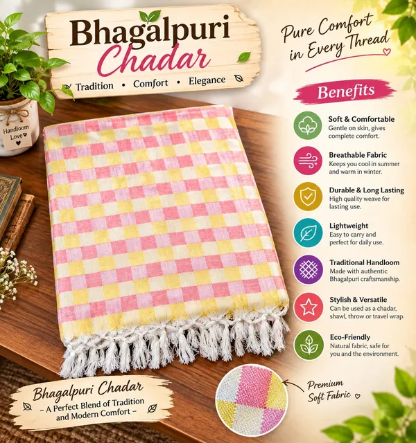 Bhagalpuri_Silk_Very_Soft_&_Comfort_Multi_3D_Chadar