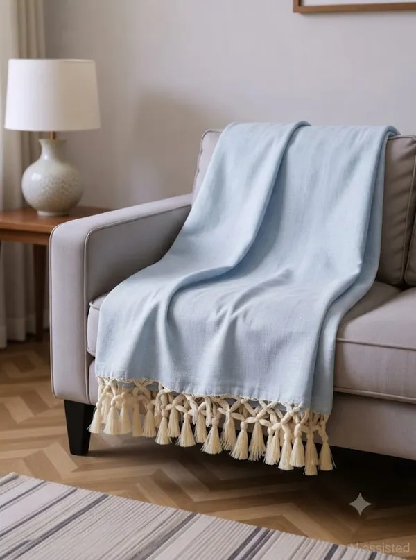 Bhagalpuri_Chadar_Top_Quality_Blue_Plain_Very_Soft_&_Comfort_